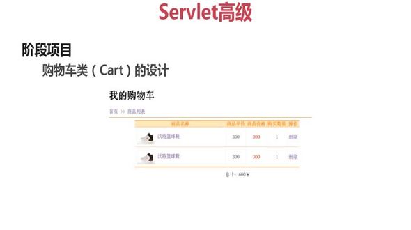 购物车类的设计