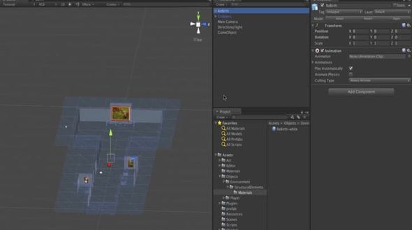 动态组件介绍-Unity3D角色控制