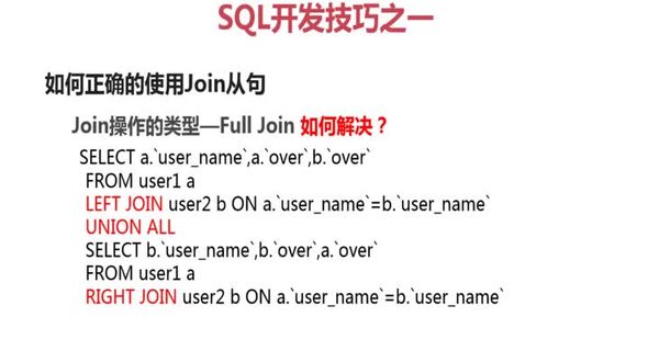 join从句&mdash;交叉连接