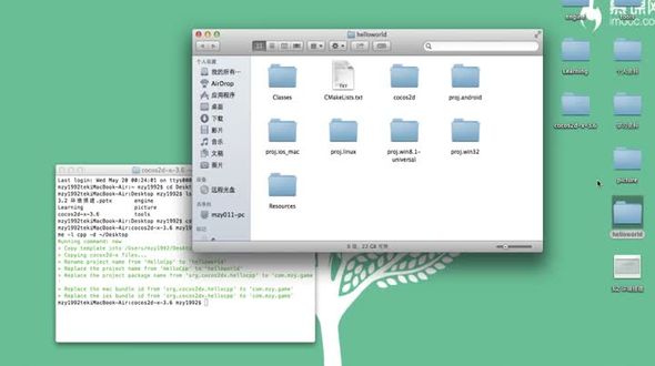 Cocos2d-x-环境搭建之运行项目