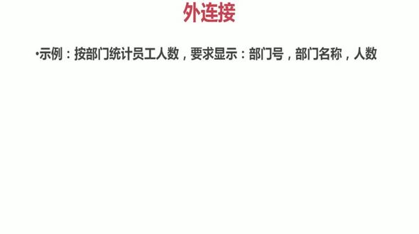 [Oracle] 外连接