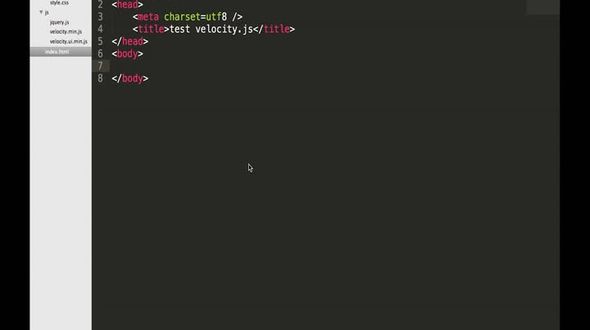 Velocity.js基本用法