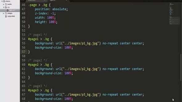  移动端项目开发--表示层（page1）