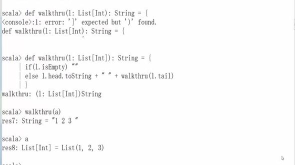 Scala list高级使用
