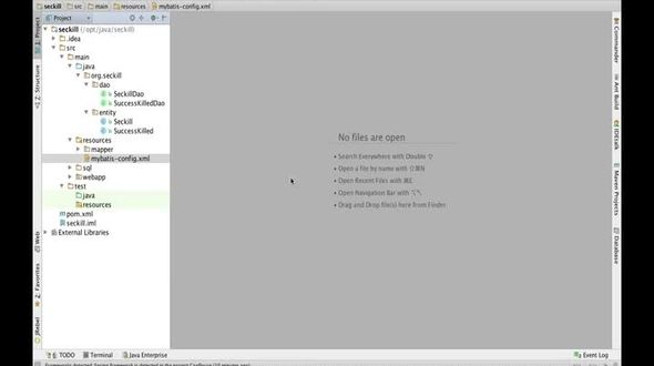 mybatis整合Spring编码