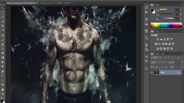 智能对象原理以及智能滤镜