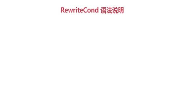 rewrite_cond_服务器变量