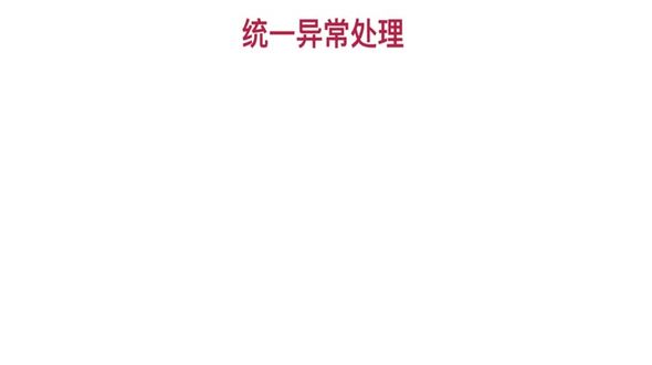 统一异常处理（上）