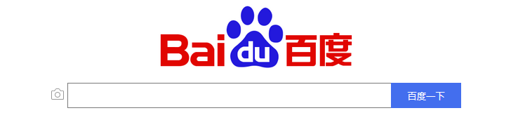 百度搜索框中的相机