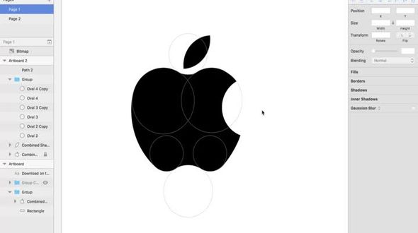 Apple LOGO 制作收尾工作讲解