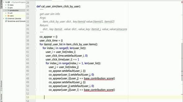  usercf基础部分代码实战-下