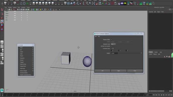 maya绑定基础-旋转元素