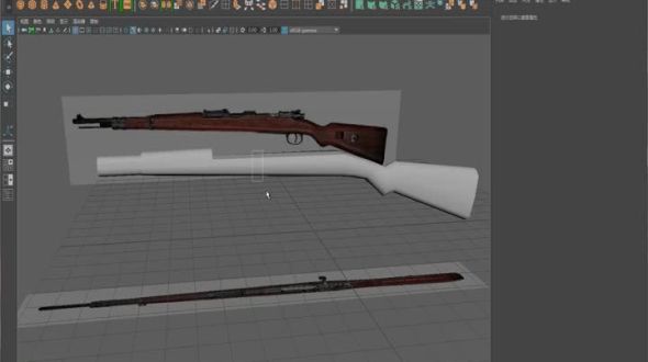 木制枪身制作三