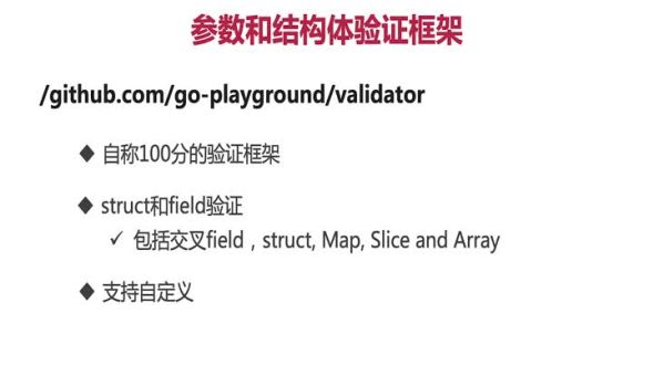 技术选型-验证框架