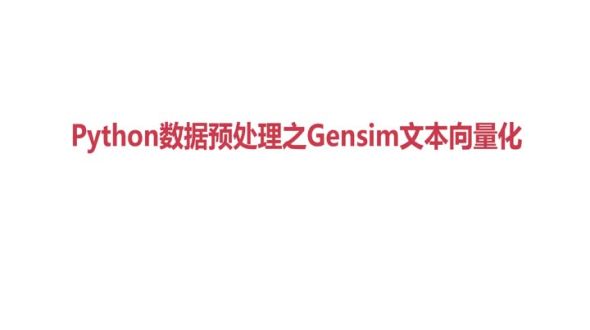 Gensim介绍