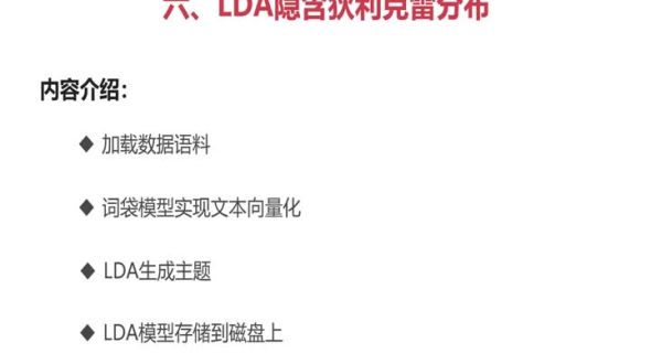 LDA隐含狄利克雷分布(1)