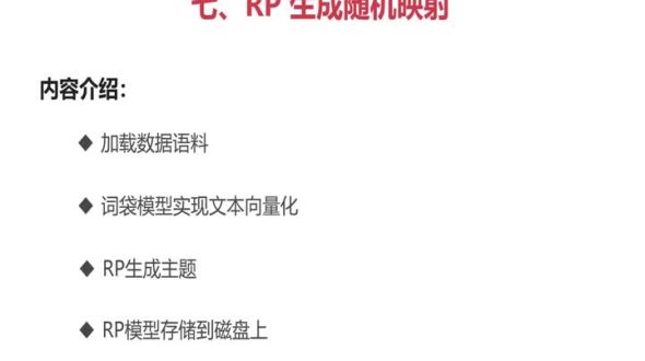 RP生成随机映射