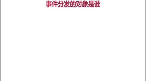 事件分发的基础知识