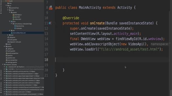 原生播放器的应用与通信