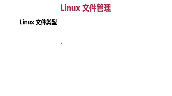 Linux文件管理