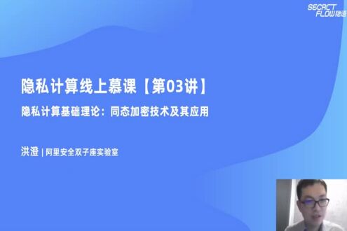 《隐私计算基础理论：同态加密》