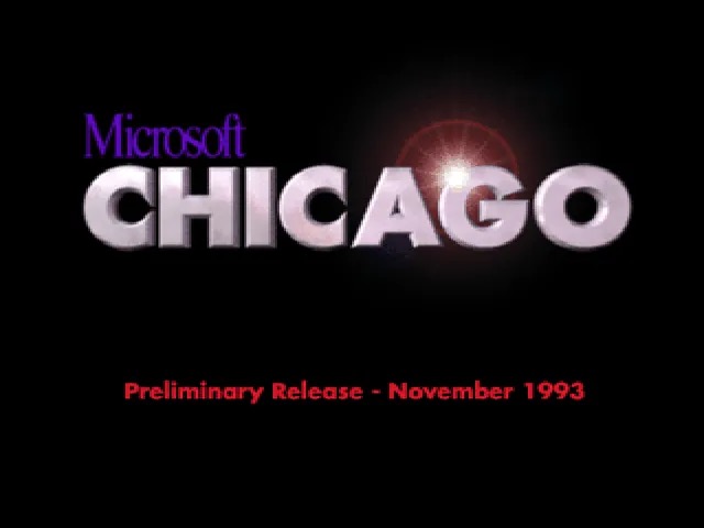 Microsoft Chicago 开启动画