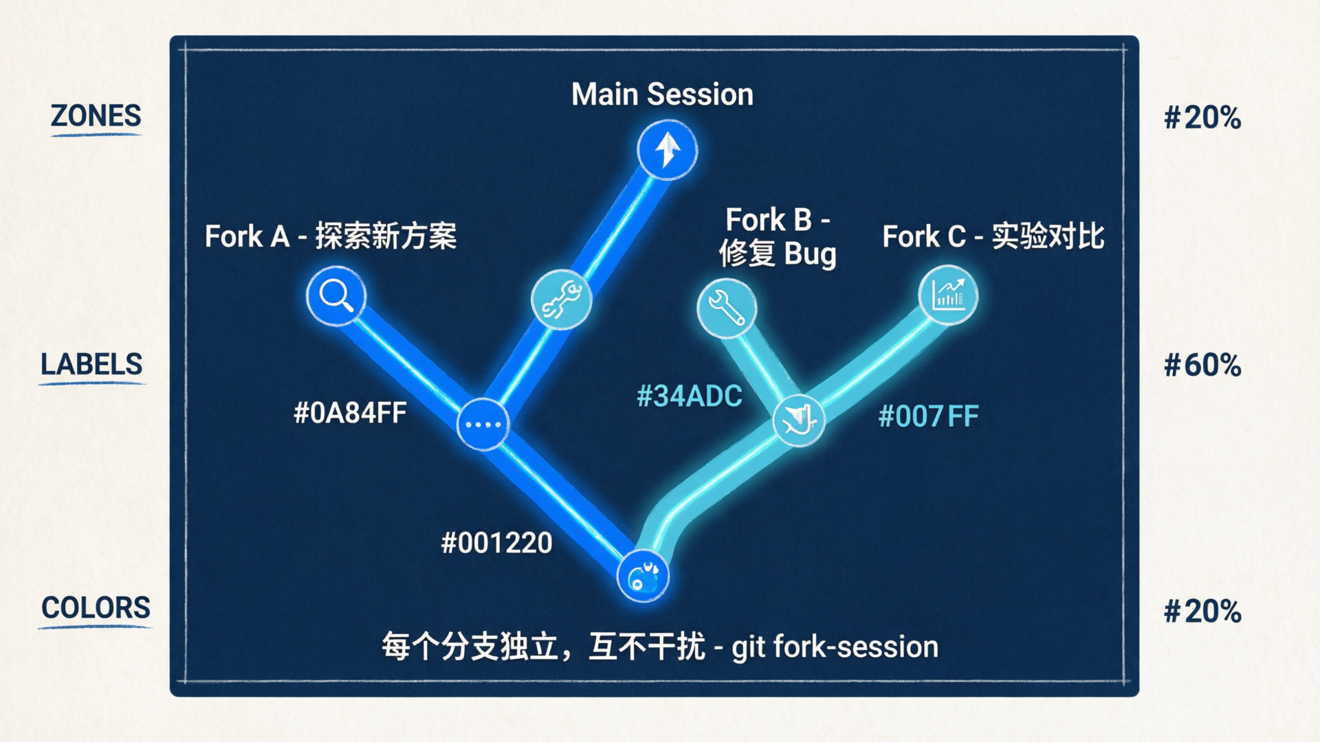 分叉会话(Fork Session)原理图