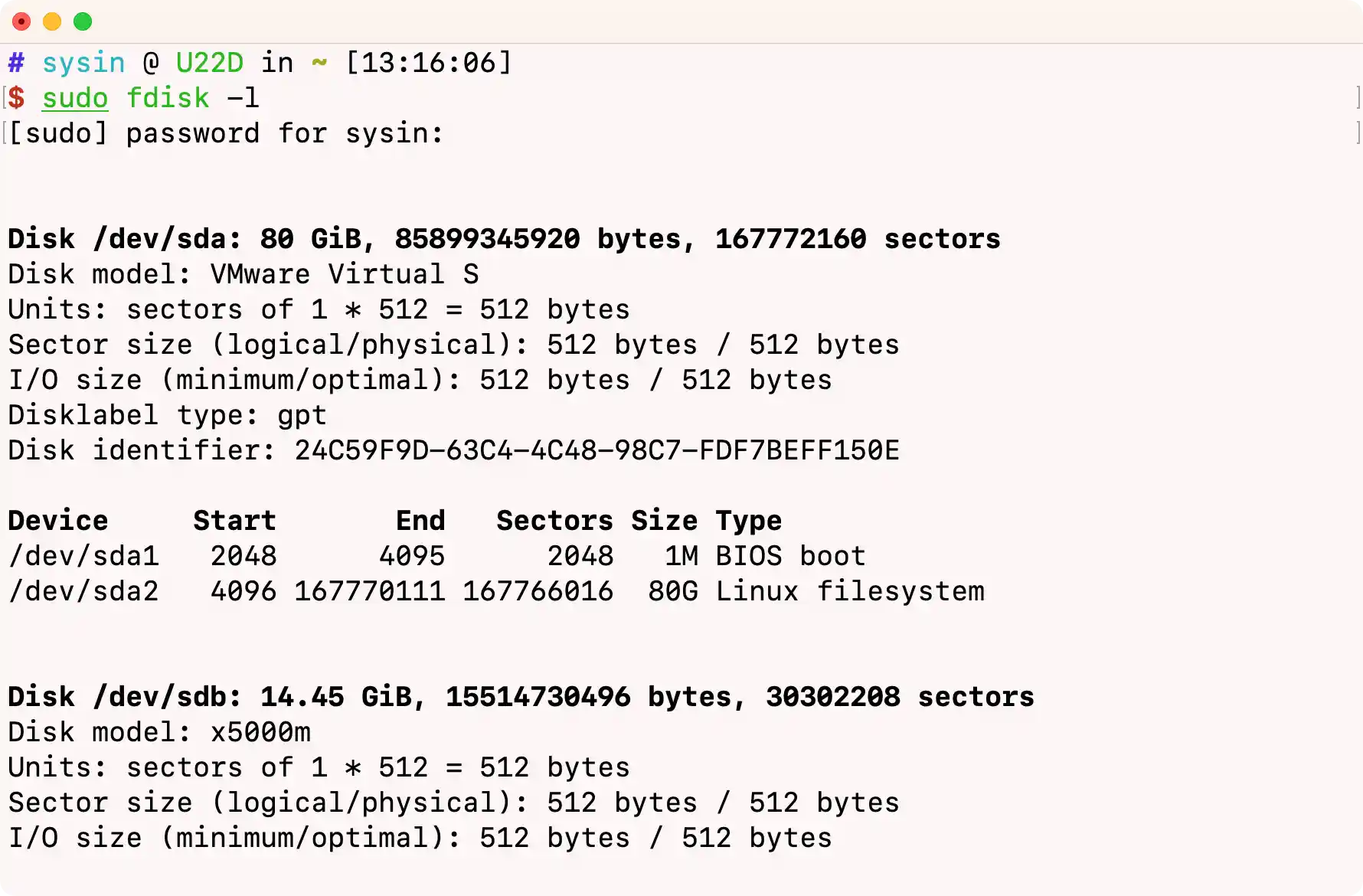 fdisk-l-linux