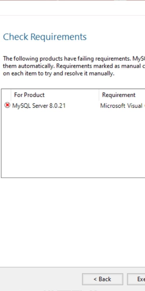 安装MYSQL第二步出现问题慕课网